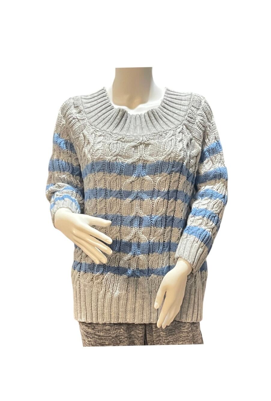 New Ninexis Knit Sweater Gray 2X